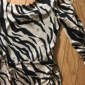 Animal Print Mini Dress